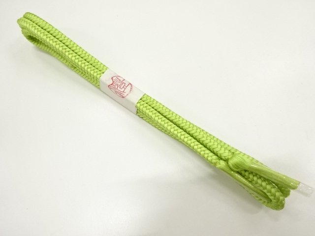 未使用品　正絹　手組帯締め